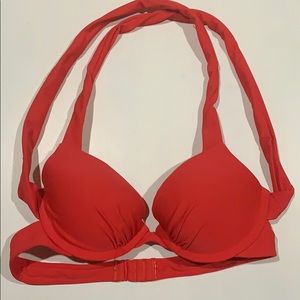 Aerie red bikini top